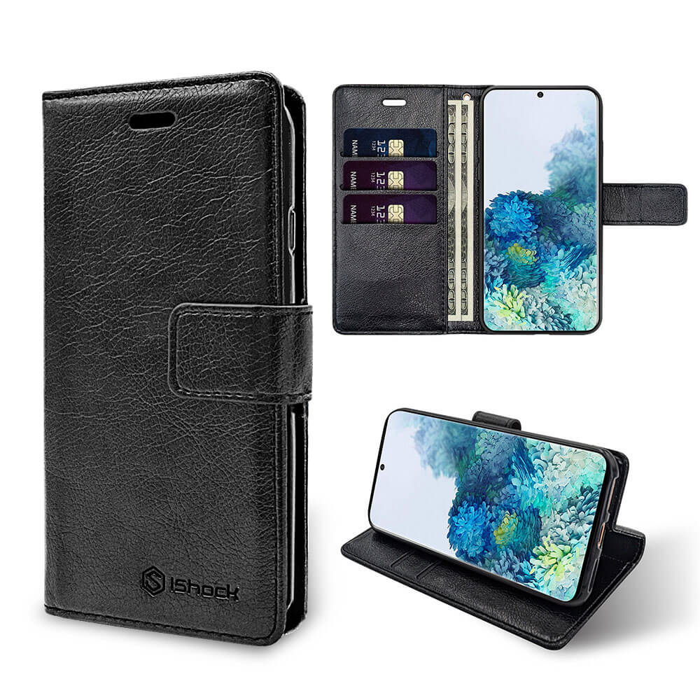 Samsung A16 Wallet Black Case