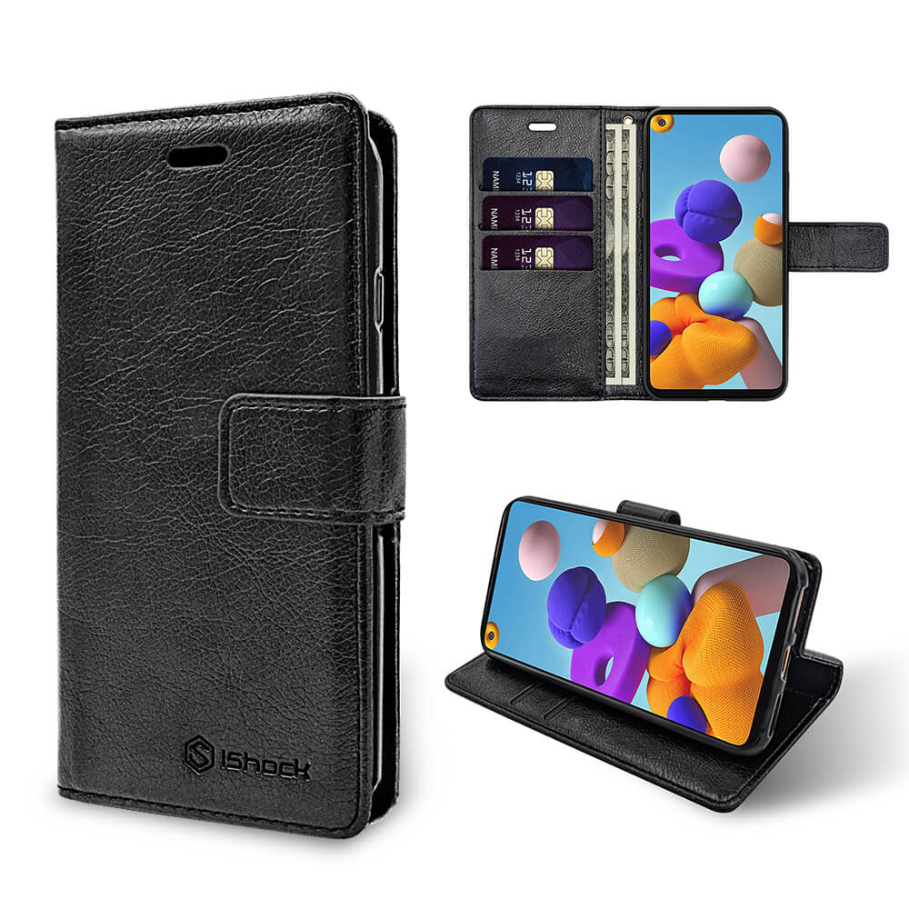 Samsung S25FE Wallet Black Case