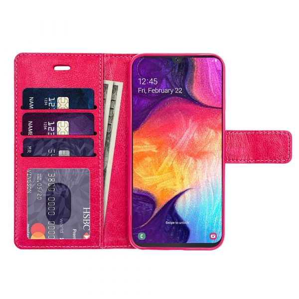 Samsung S25 FE Wallet Pink Case