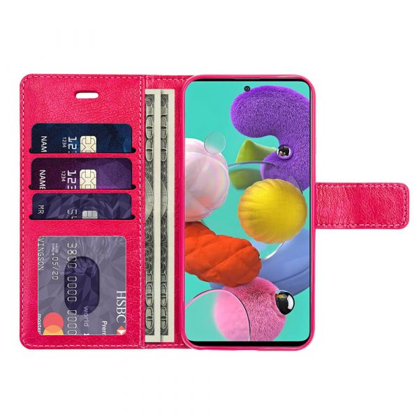Samsung S25 Ultra Wallet Case Pink