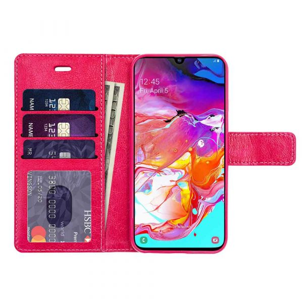 Samsung A70 Wallet Pink