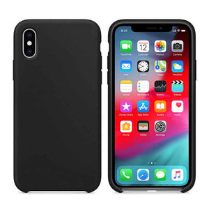iPhone XS Max OA Silicon Black