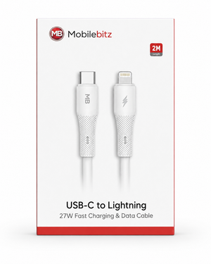 2M Lightning to Type-C Charging Cable - For iPhones and iPads