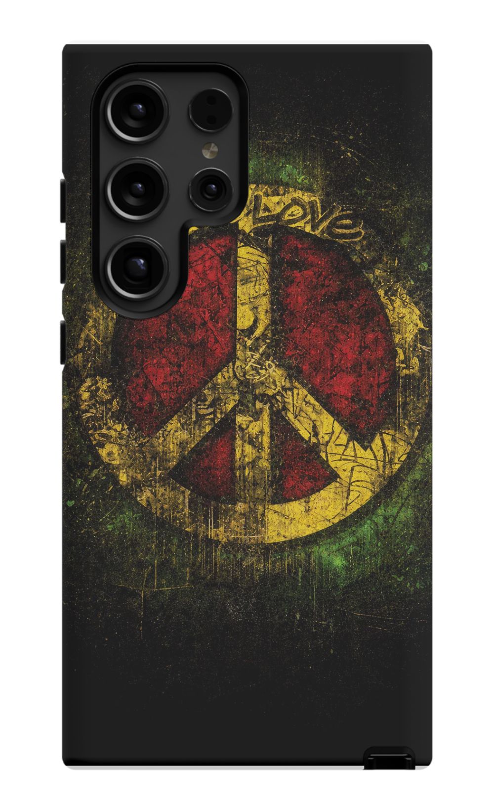 One Love peace symbol artwork