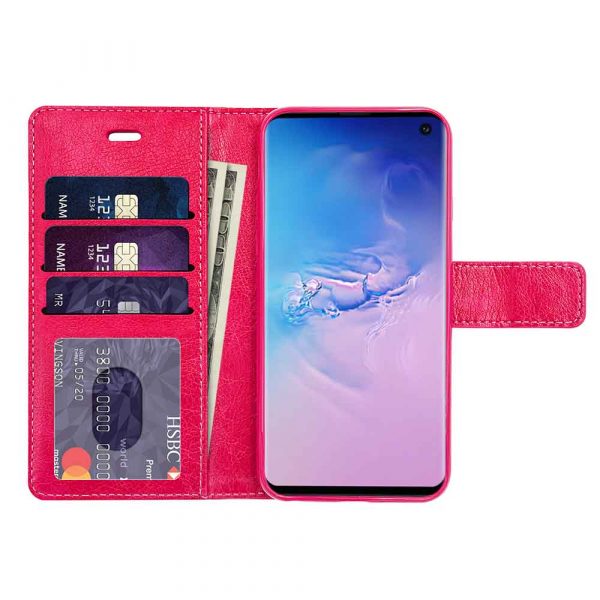 Samsung A55 Wallet Pink Case