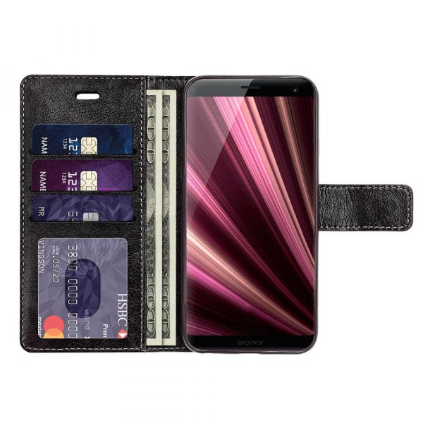 Samsung S25 Plus Wallet Black Case