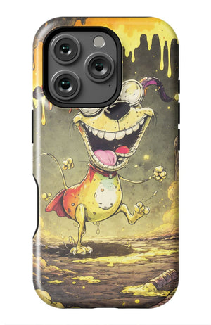 Manic dog in a toxic world