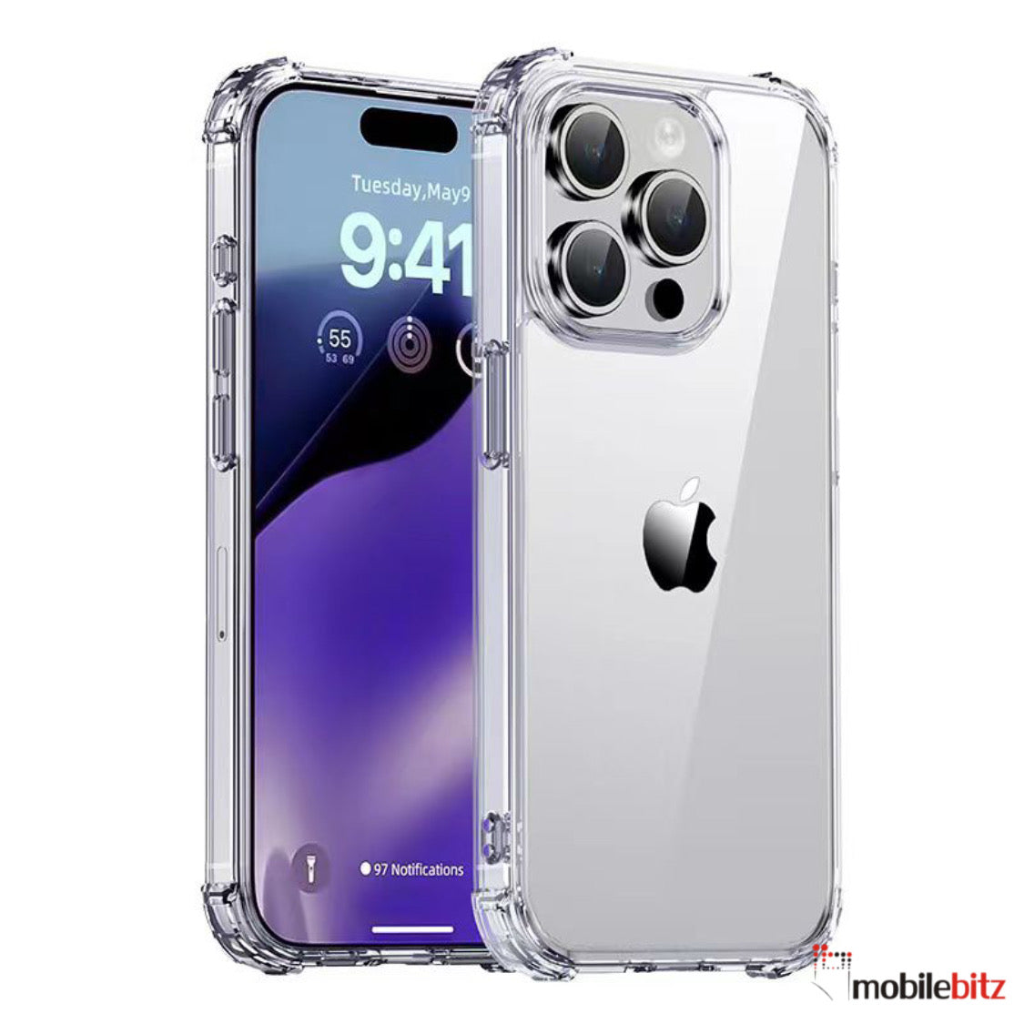 iPhone 15 Plus Anti Burst Clear Case