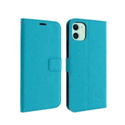 iPhone 12/12 Pro Wallet Case Turquoise