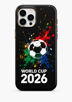 World Cup 2026 Case Black compatible with iPhone / Samsung Models
