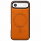 iPhone 17 Pro Max Magsafe 2 in 1 Magnet Wallet Case Brown