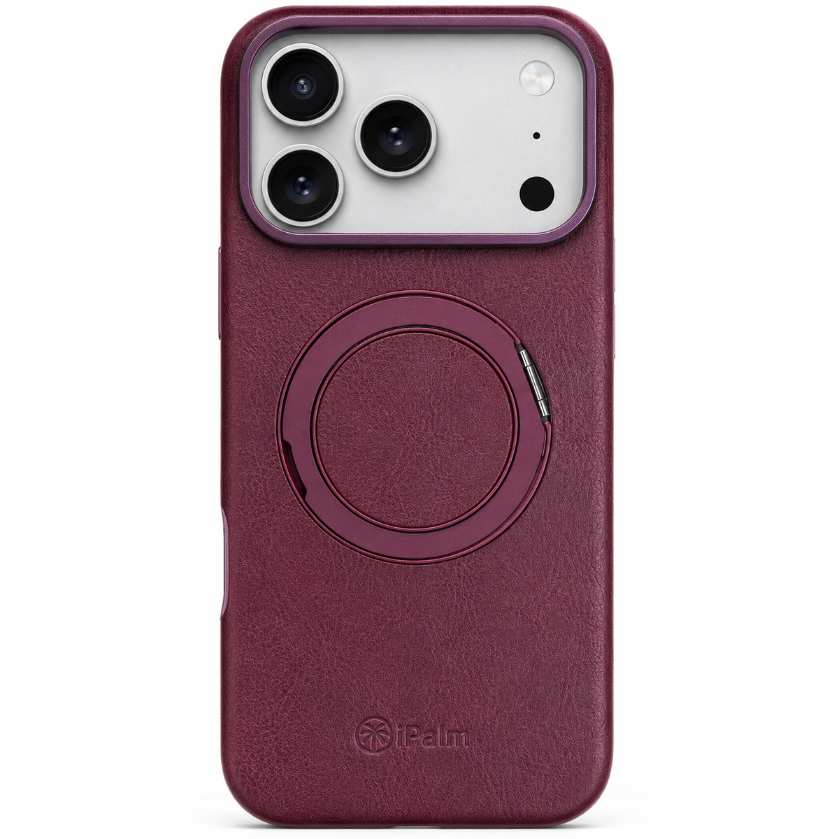 iPhone iPalm PU Leather  Magsafe Case