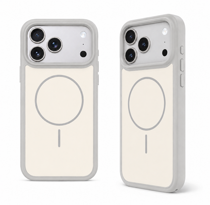 iPhone 17 Pro Full Back Magsafe Grey Case