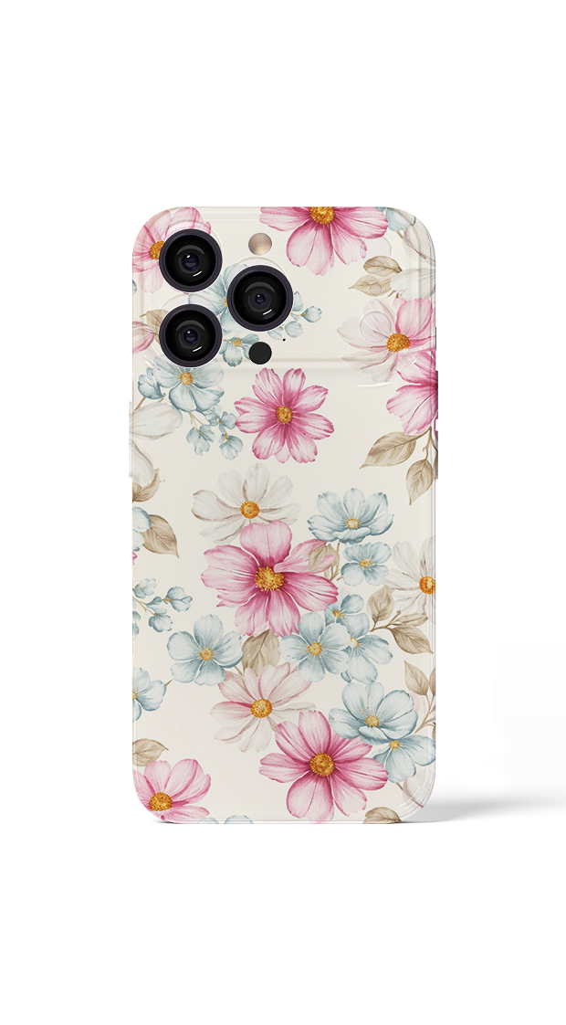 iPhone 17 Pro Max Delicate pastel floral pattern design