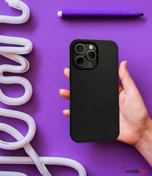 iPhone 13 Pro MagSafe Silicon Case Black