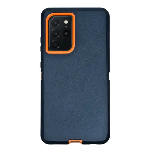 Samsung A52 Shockproof Magsafe Defender Case Black/Orange