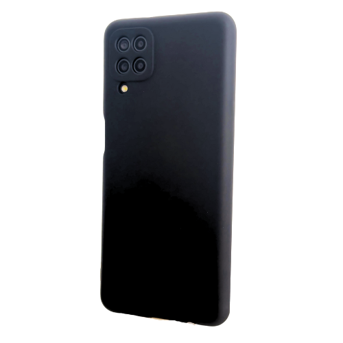 Samsung A12 Silicon Case Black