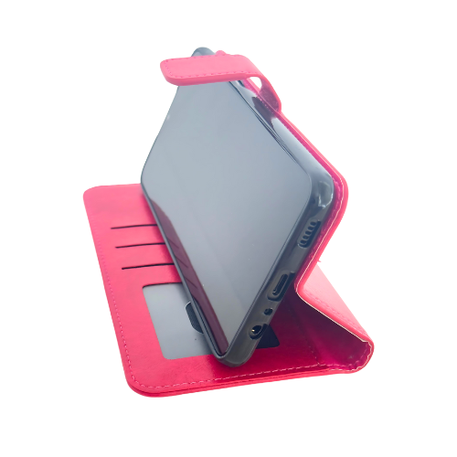 Samsung A12 Wallet Case Pink