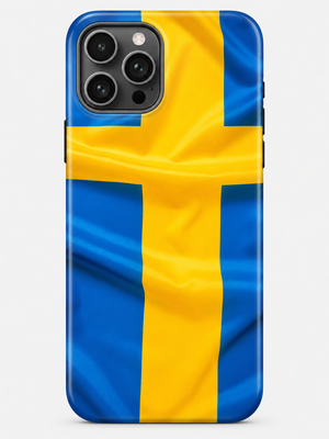 Sweden Flag compatible with iPhone / Samsung Models