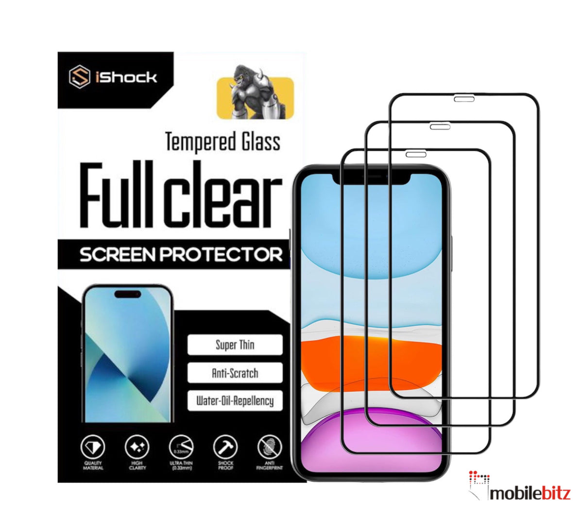 iPhone 14 Pro 3D Tempered Glass