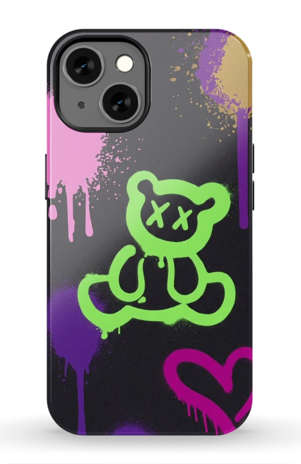 Graffiti Style Paint Splash Bear