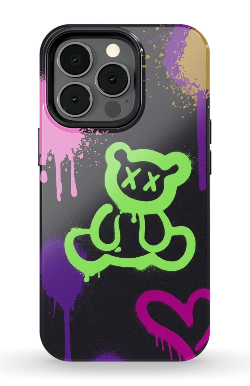Graffiti Style Paint Splash Bear