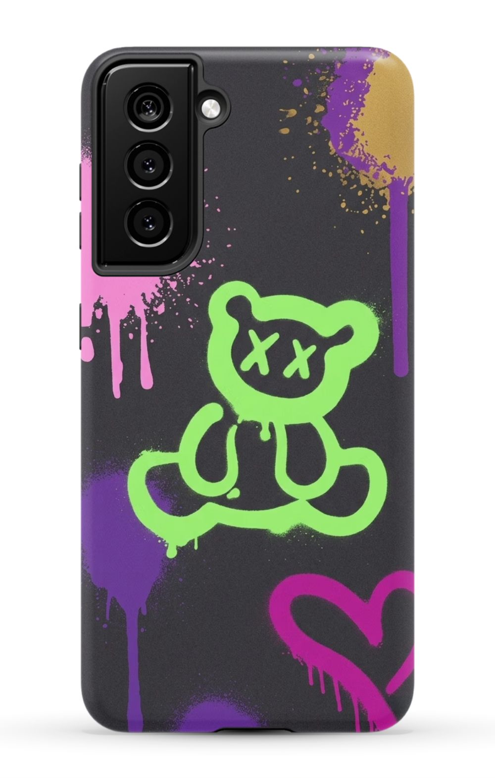 Graffiti Style Paint Splash Bear