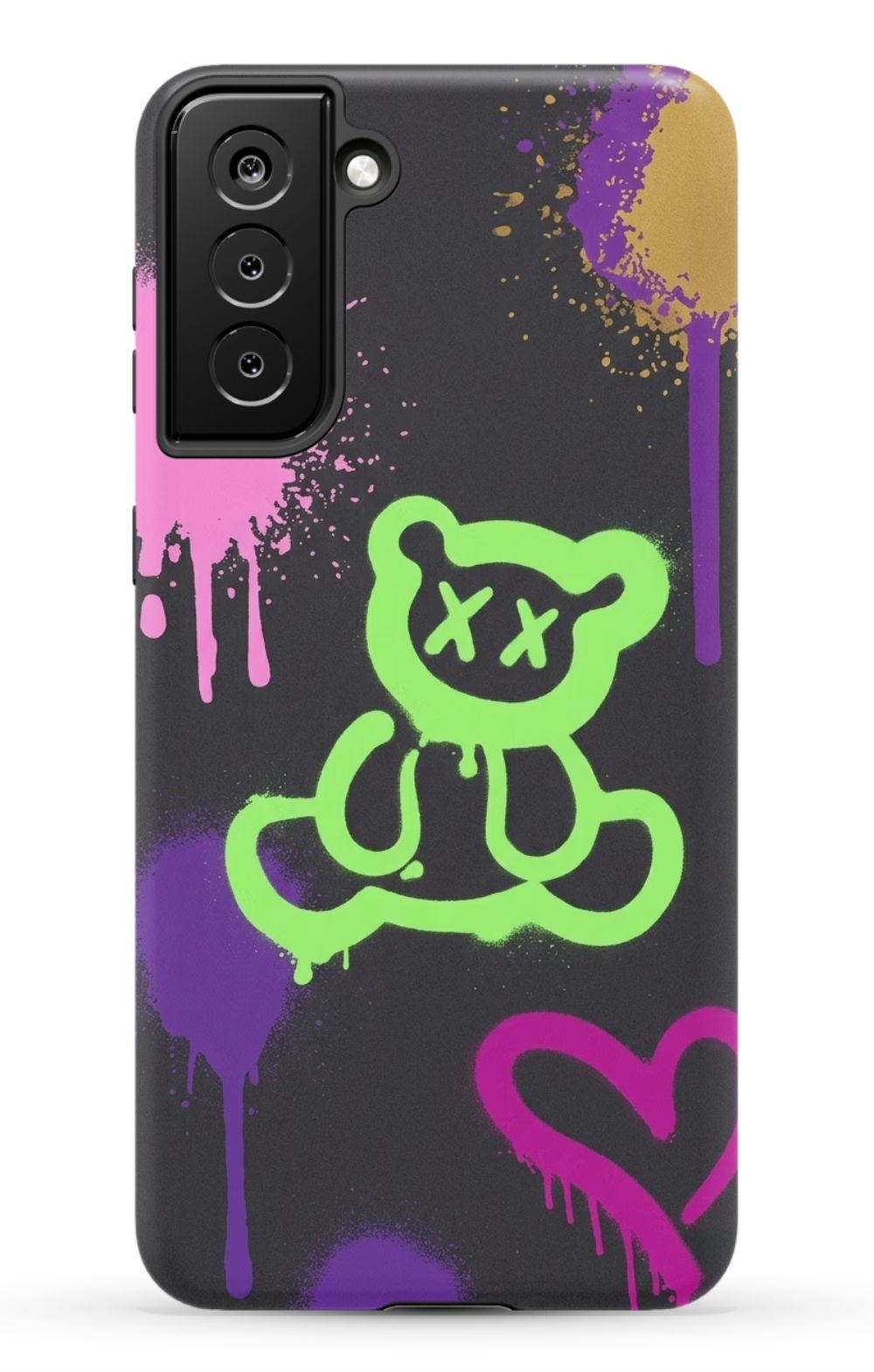 Graffiti Style Paint Splash Bear