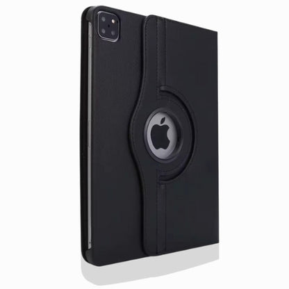 Rotation 360° Leather Stand Cover For Apple iPad Pro 12 (2020) Black