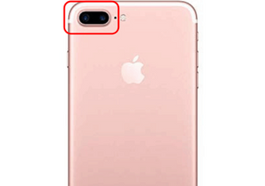 7 Plus mobile rear camera lens