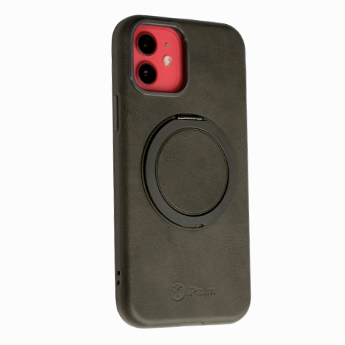 iPhone 12/12 Pro ipalm Leather Case Black