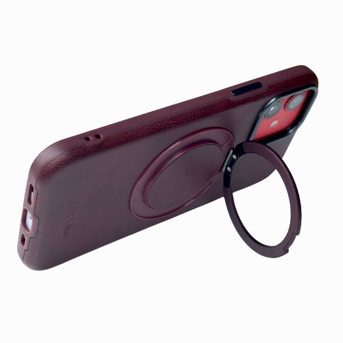 iPhone 13 ipalm Leather Case Red