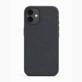 iPhone 12 PU TEK Phone Case Black