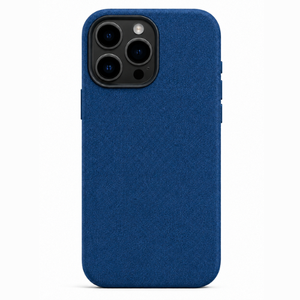 iPhone 15 Pro Max PU TEK Phone Case Blue