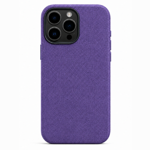 iPhone 14 Pro PU TEK Phone Case Purple
