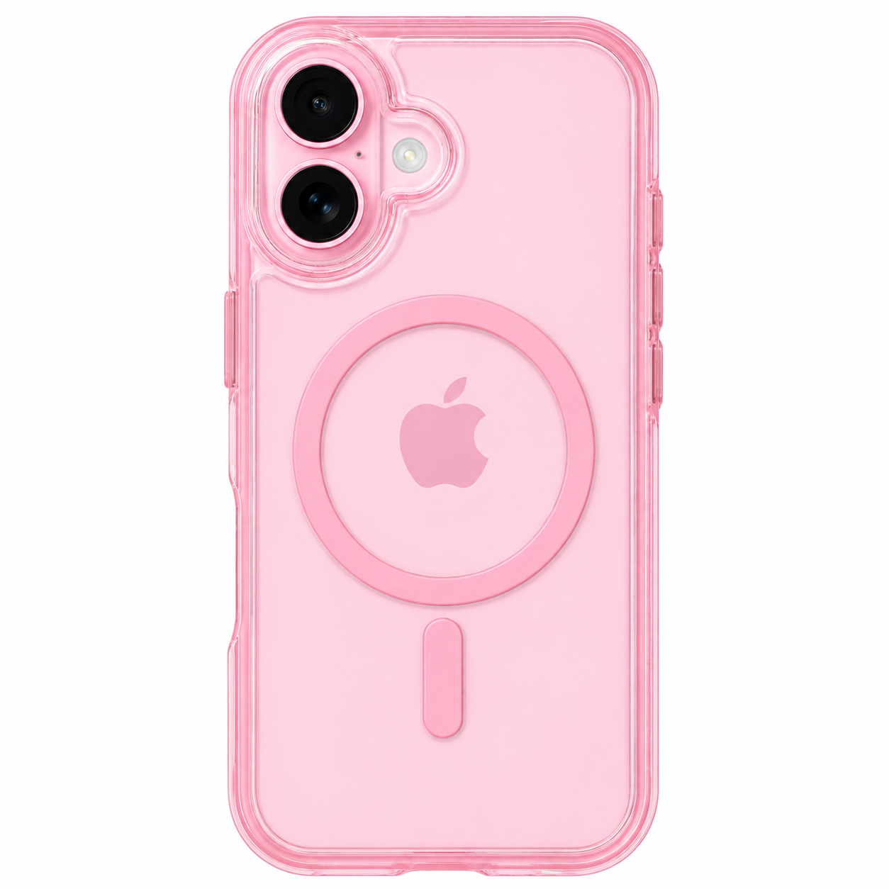 iPhone 17 Clear with magsafe Case - Pink