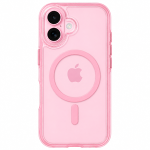 iPhone 17 Clear with magsafe Case - Pink