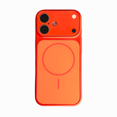 iPhone 17 Full Back Magsafe Orange Case