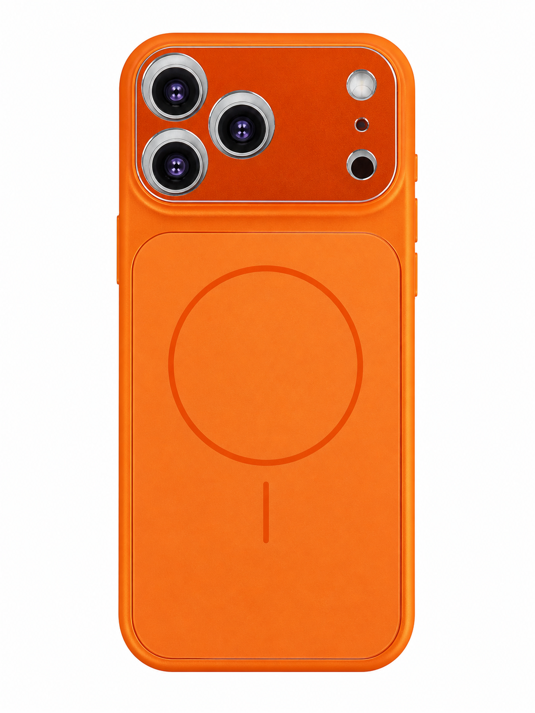 iPhone 17 Pro Max Full Back Magsafe Orange Case