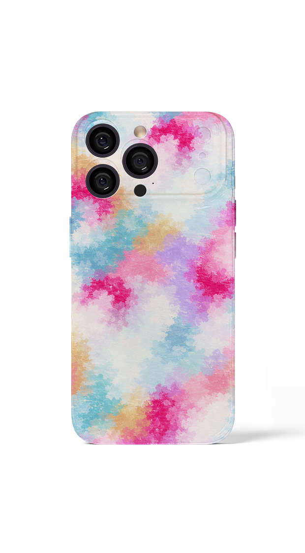 iPhone 17 Pro Max Soft pastel cloud swirls