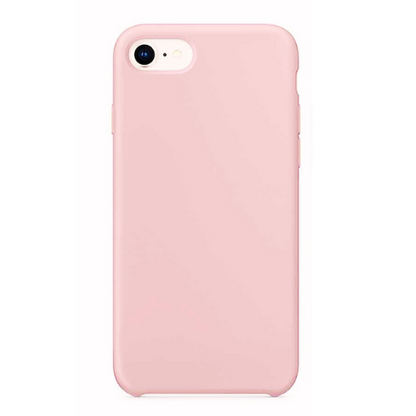 iPhone 7G/8G/SE OA Silicon Case Orange Pink