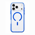 iPhone Clear with Magsafe Case - Blue