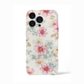 iPhone Delicate pastel floral pattern design