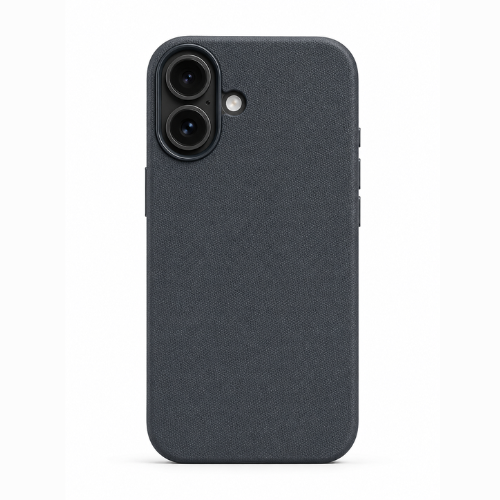 iPhone 16 PU TEK Case Black