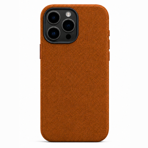 iPhone 15 Pro Max PU TEK Phone case Brown