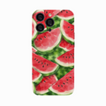 iPhone Watermelon slices in vibrant watercolor pattern
