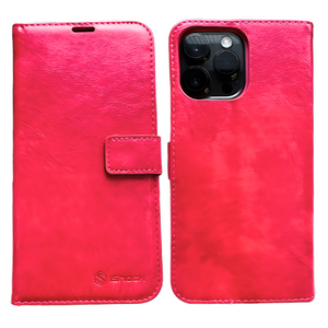 iPhone 14 Pro Max Wallet Case Pink
