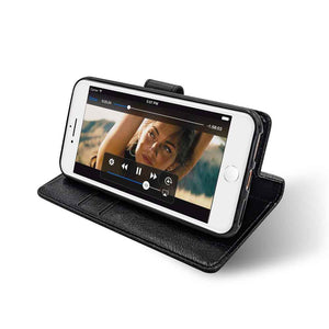 iPhone 7/8/SE Wallet Case Black