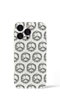 iPhone 17 Pro Max Botanical peace symbol pattern