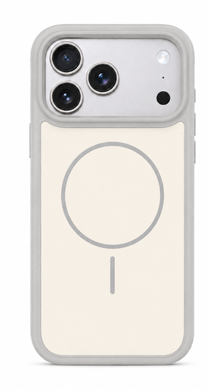 iPhone 17 Pro Max Full Back Magsafe Grey Case